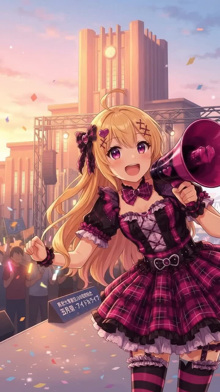 【ネコにゃーシリーズ】ネコにゃ！☆ ネ”ゴニ”ャァ”ー！！ 東大ライブver. その1 #denpa song（yy電波ですか？イメージ） artwork