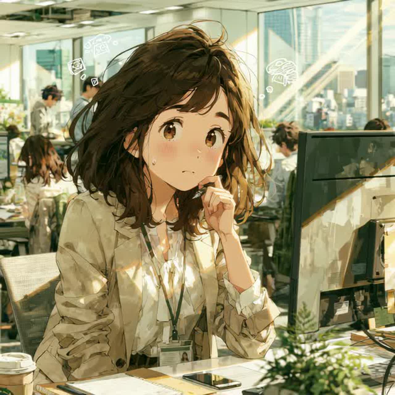 今日も私はデキル子ちゃん artwork