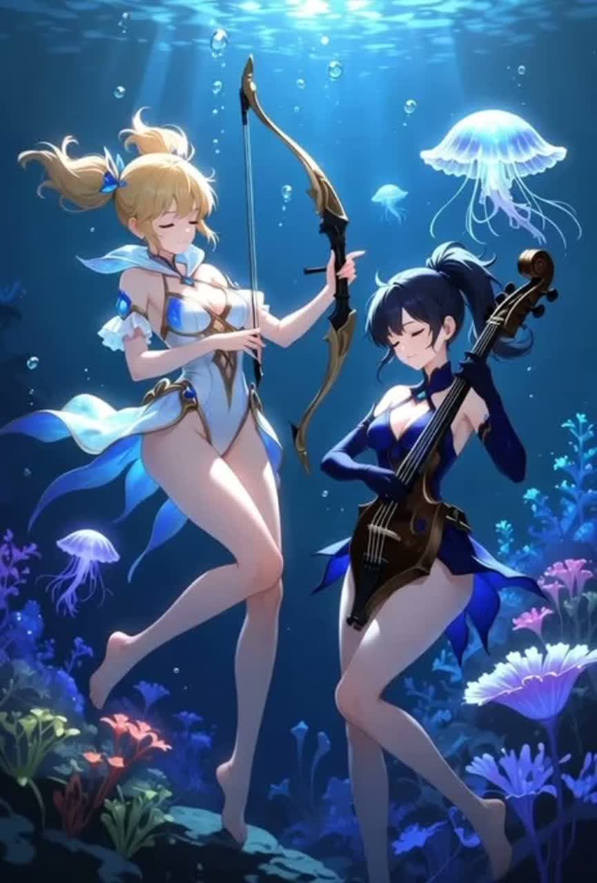 ambient 深海グリッチ artwork