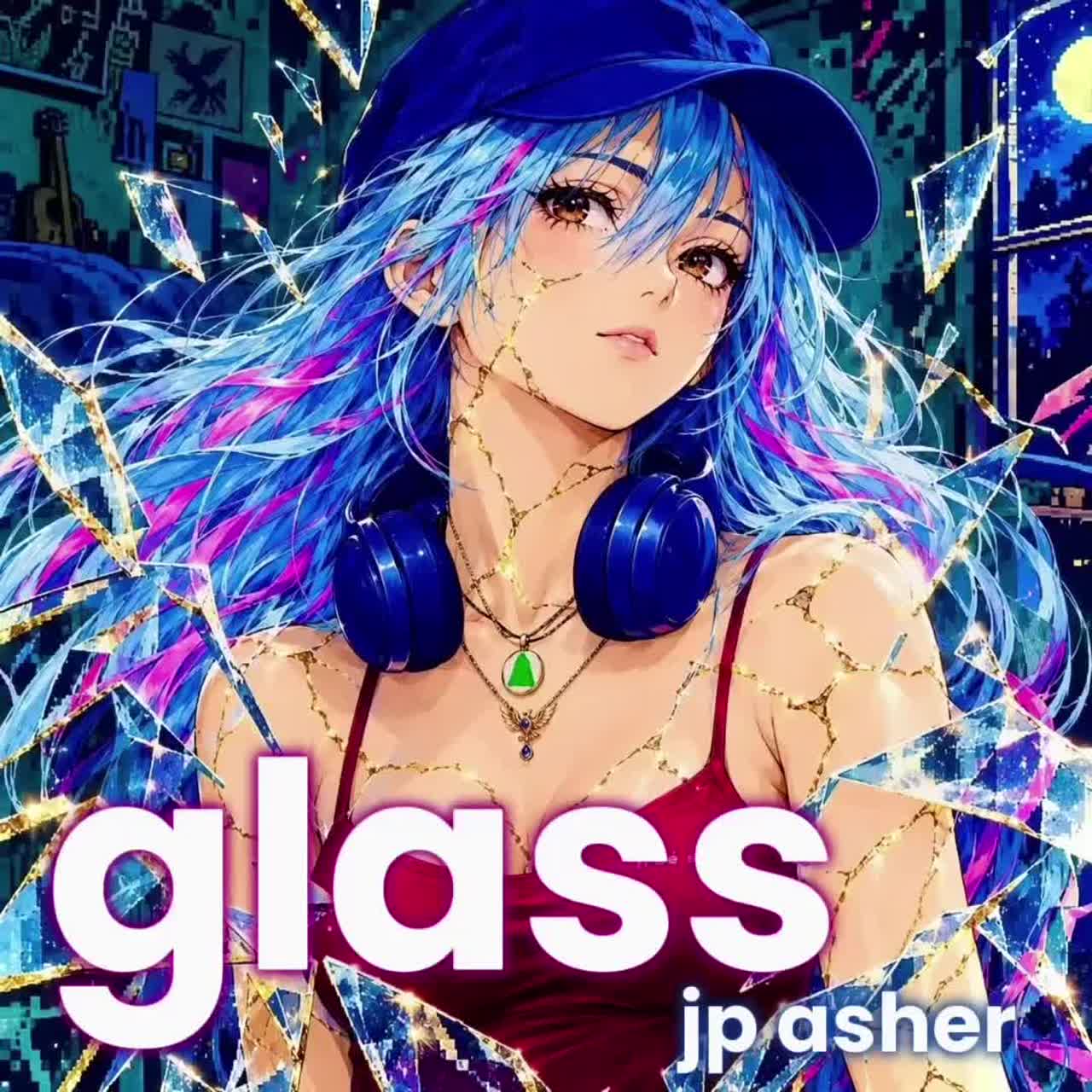Glass artwork