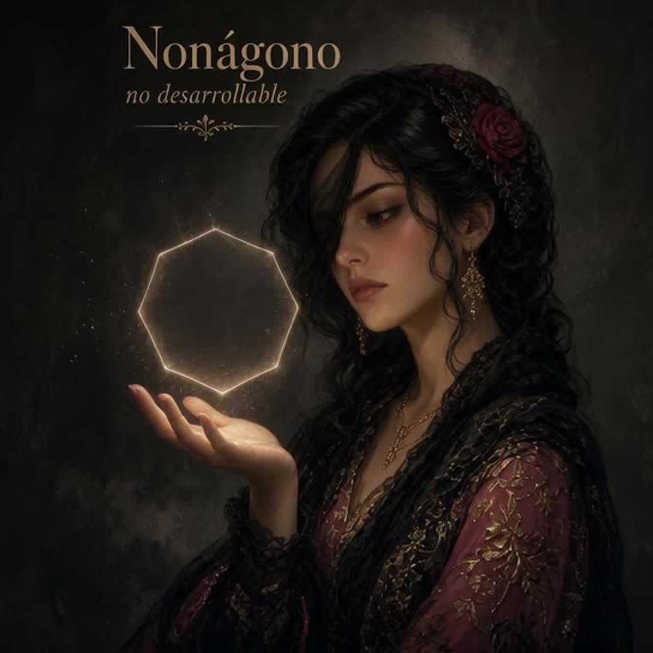 Nonágono no desarrollable artwork