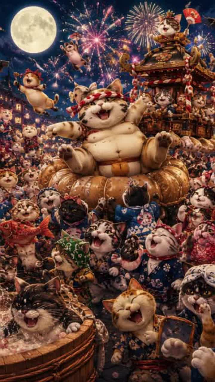 にゃんばれ祭り#NECOGUNDAN-3 artwork