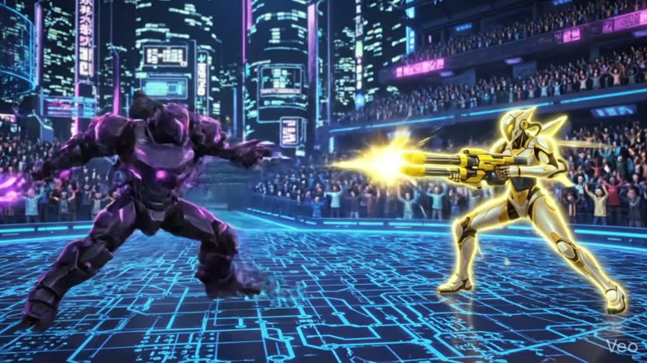 ⚡️Dennou Coliseum Z⚡️ vs test fighter01 artwork