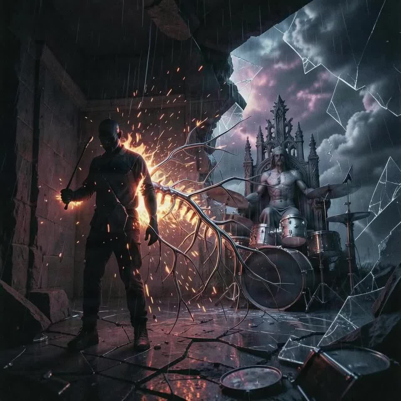 Split the Hide artwork