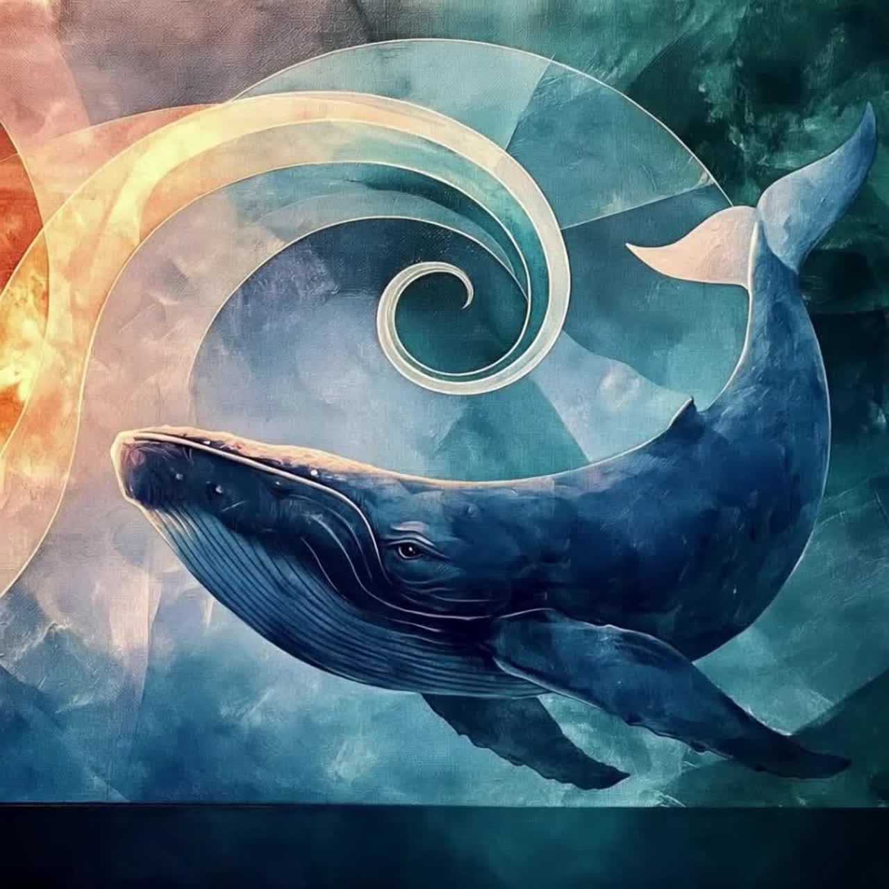 4🦉✨ 🐿️ The Whale of My Soul | 我靈魂的鯨 artwork