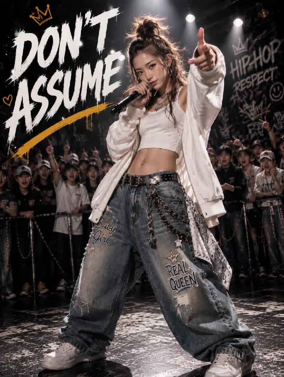 DON’T ASSUME artwork