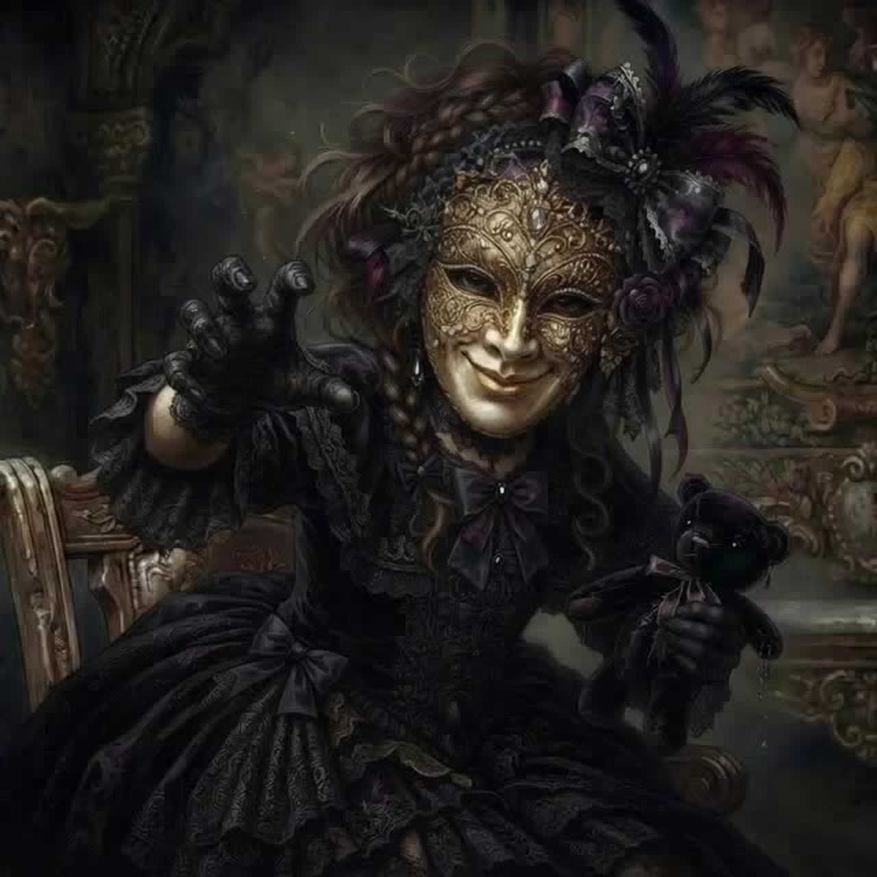 The Venice Mask of Music artwork