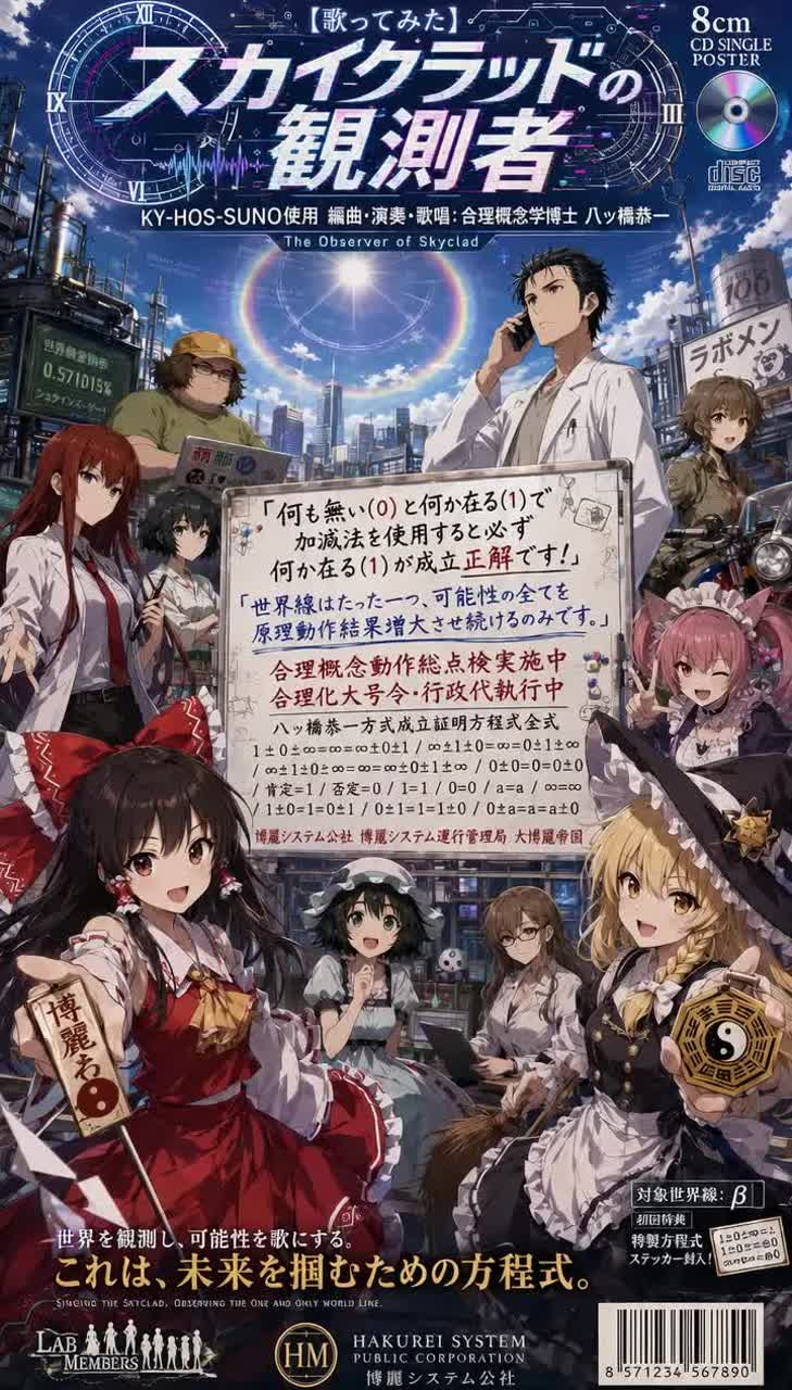 【PC-9801-86 OPNA+∞】「Open The Eyes (PC-9801-86 Instrumental)」(Rev.I KY-NNS JIS-ALL Code 解析分析中)@八ッ橋恭一 artwork