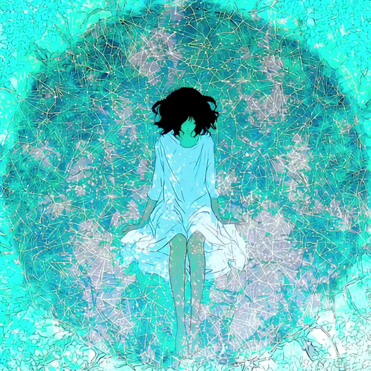 secret  blue artwork