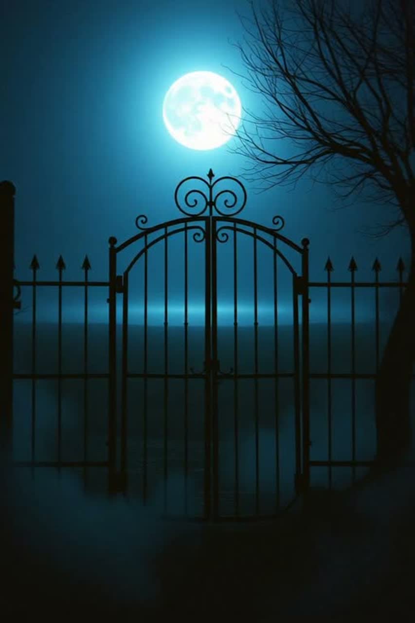 Garden gate artwork