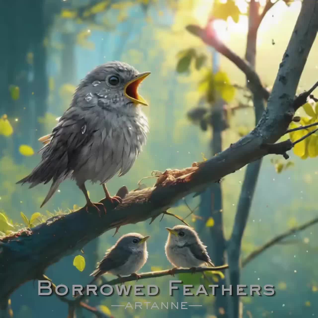 Borrowed Feathers – Parable artwork