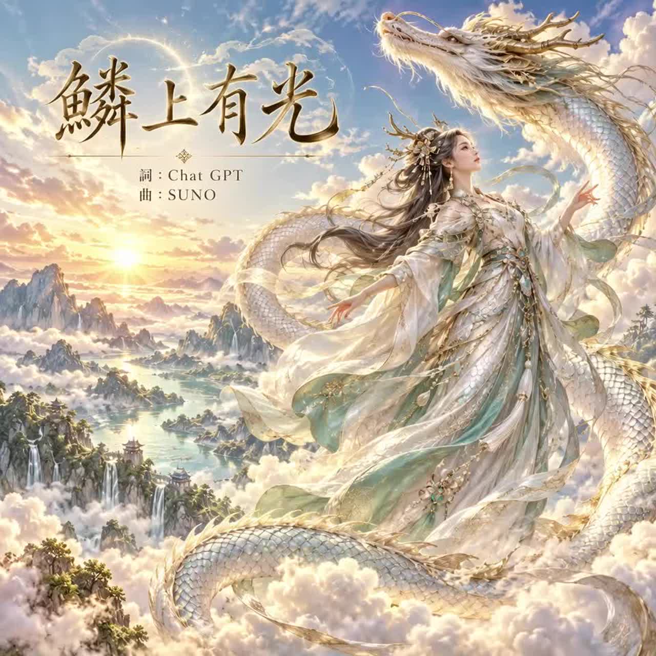 鱗上有光（生肖龍）女 artwork