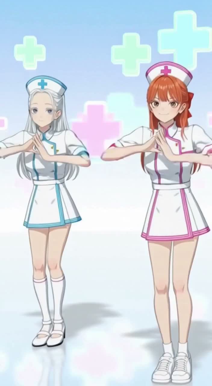 【残念院さんシリーズ】コスプレドリーム！〜ねこみみ　メイドと　ナースのお姉様〜 その2 残念院chill子 御礼参殴子（にゃぐるこ） artwork