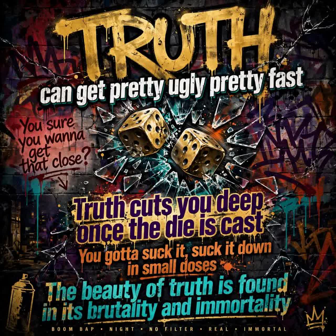 QuasiVox's ~Pretty Ugly Pretty Fast artwork