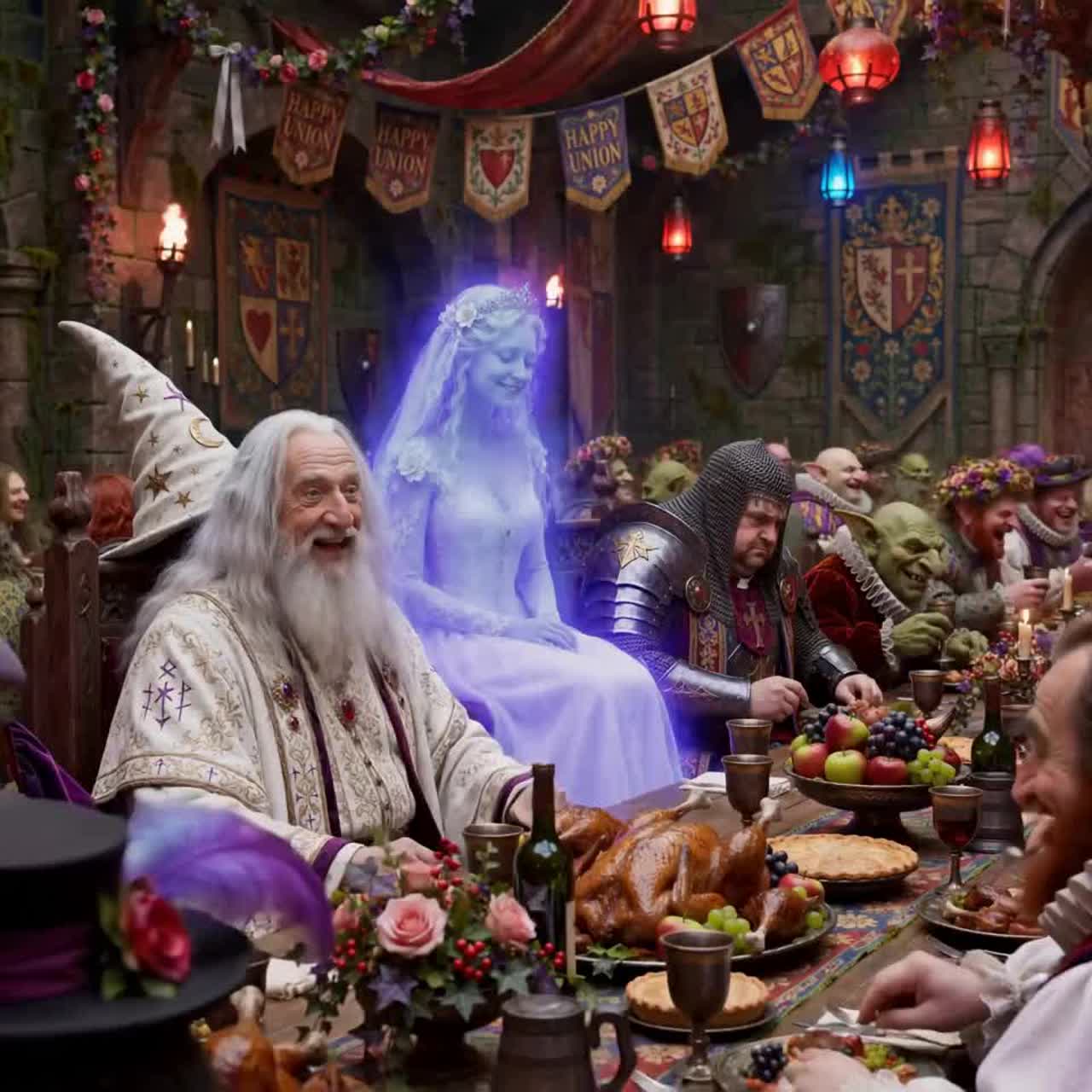 The Wizard's Wedding artwork
