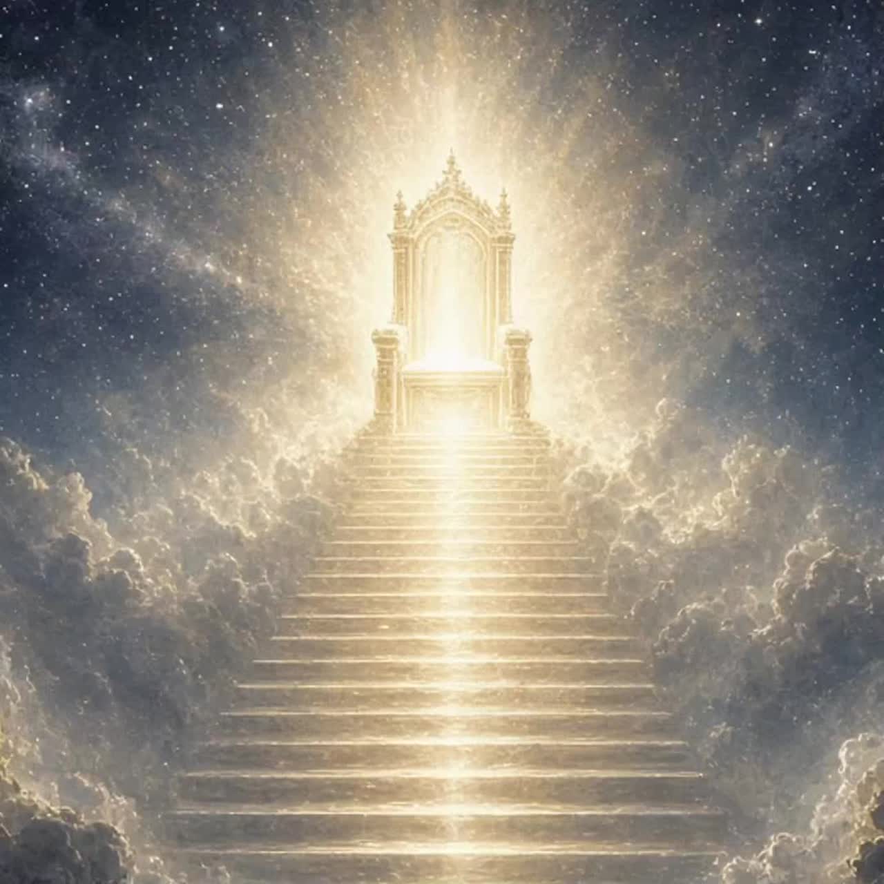 Jesus Christ.  Alpha and Omega artwork