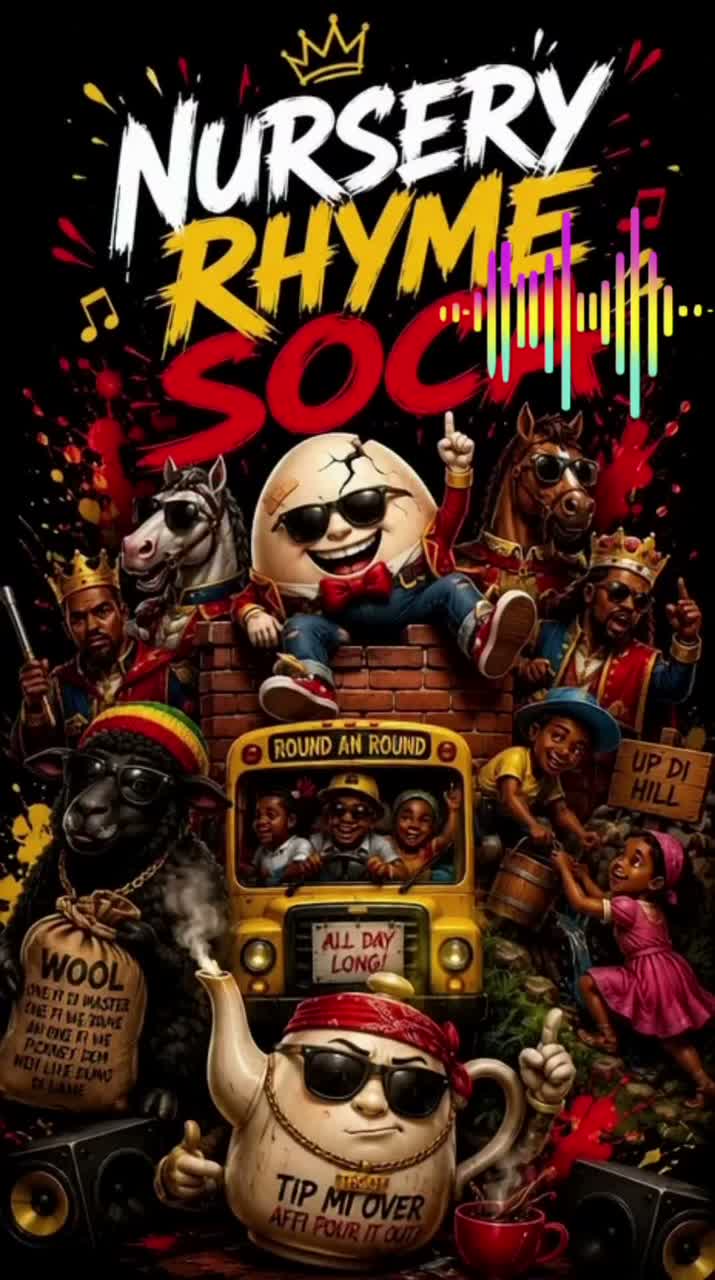 Nursery Rhyme Soca | Soca Carnival artwork