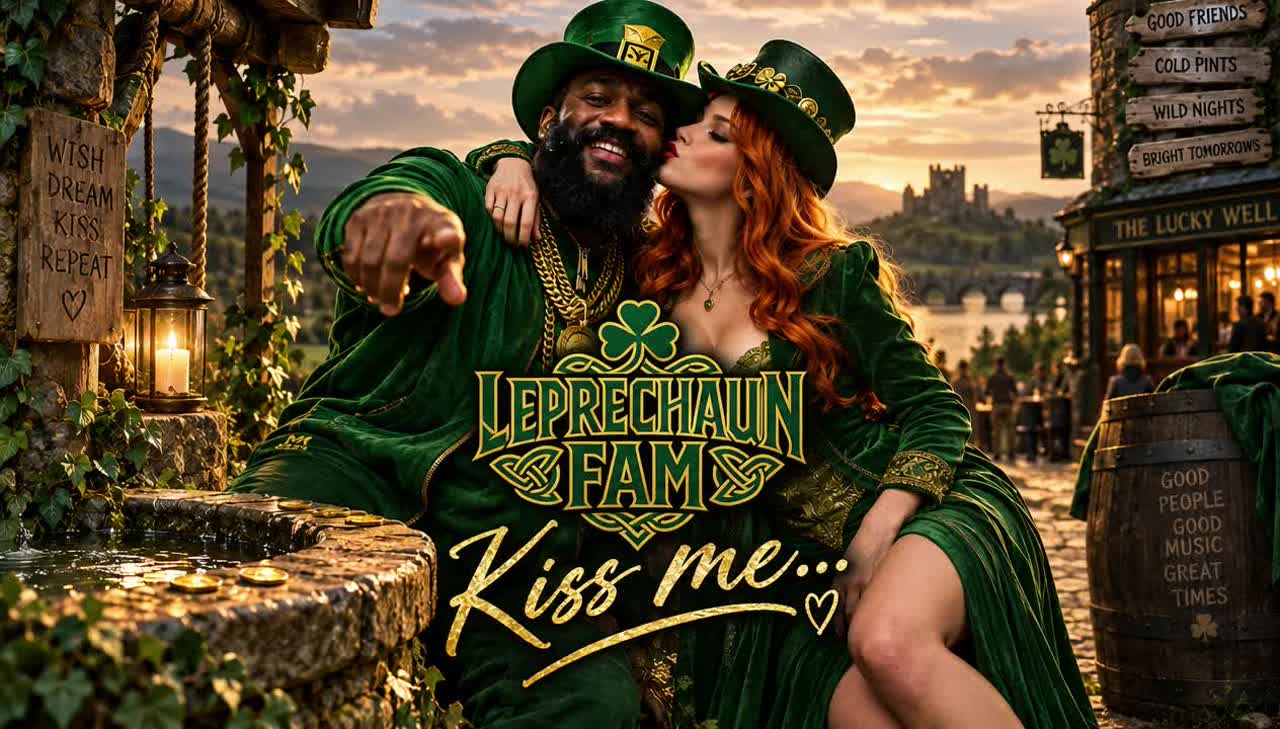 Kiss me... - by Leprechaun Fam (Lovestock 2026) artwork