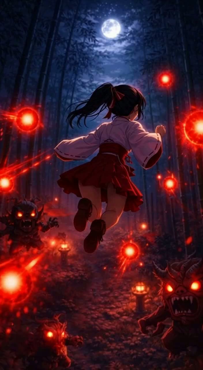 春霞の灯る参道 【東方インスパイア２】 artwork