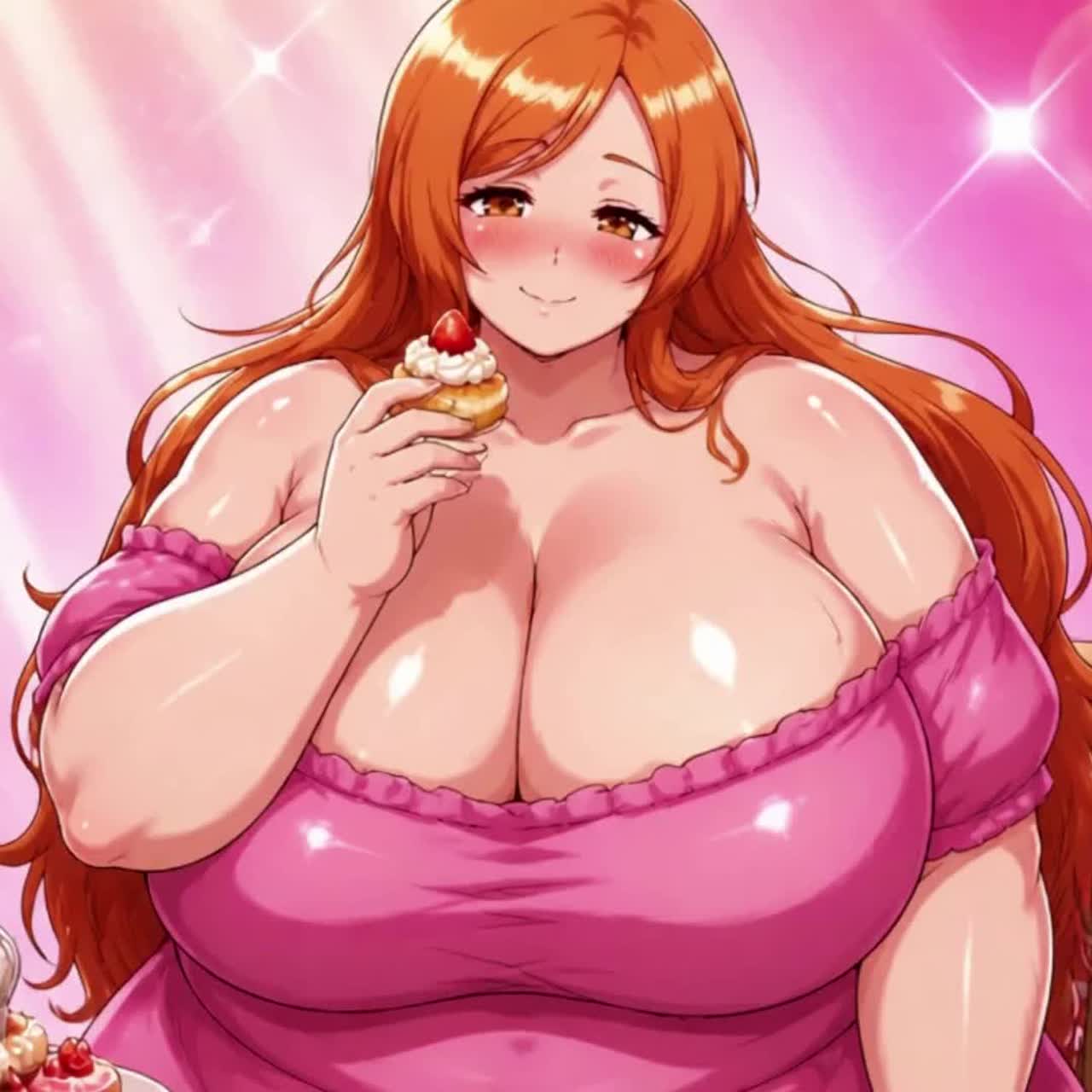Fat Orihime, The Queen of THE HOME (Bleach Inspired) artwork