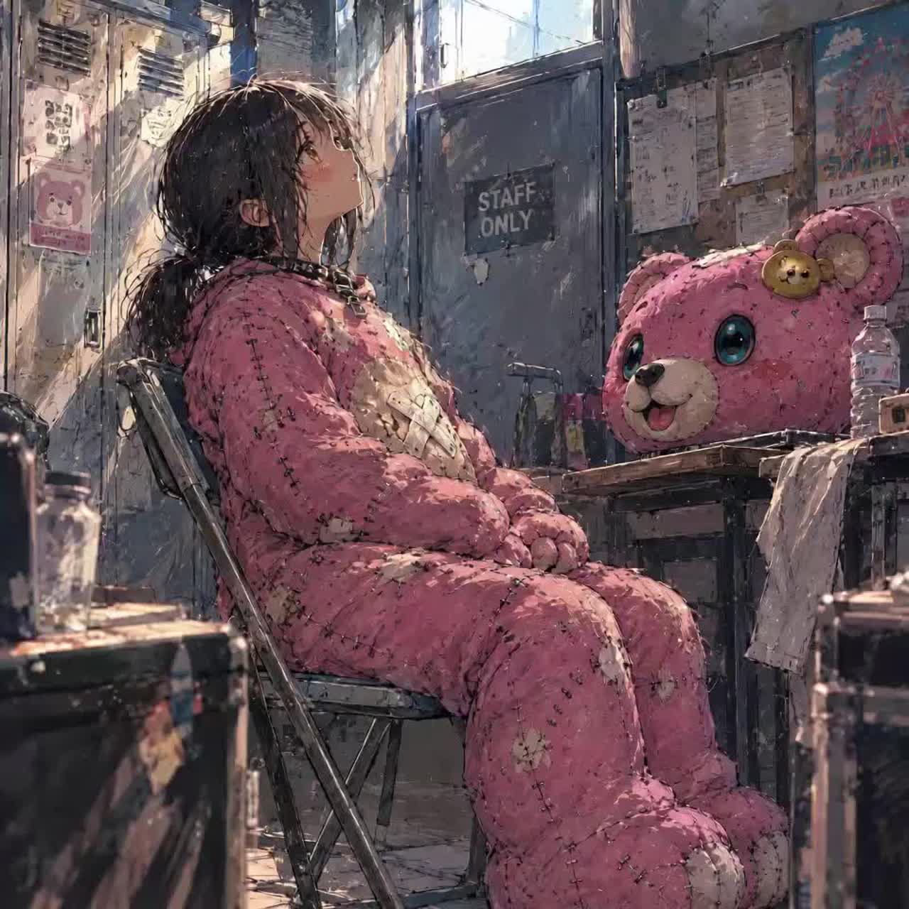 あしたくまになるきみへ artwork