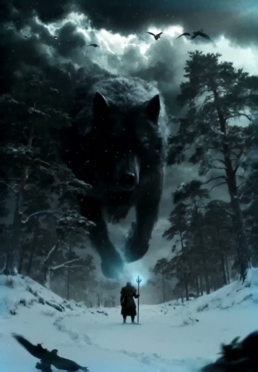 The Wolf Who Waits (Dark Orchestral Version) artwork