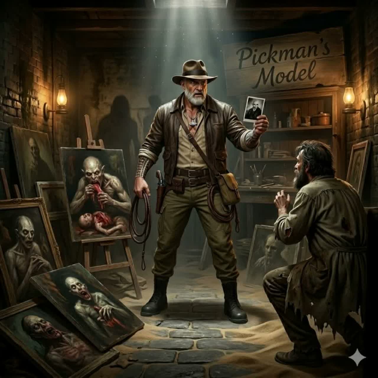 Le modèle de Pickman artwork