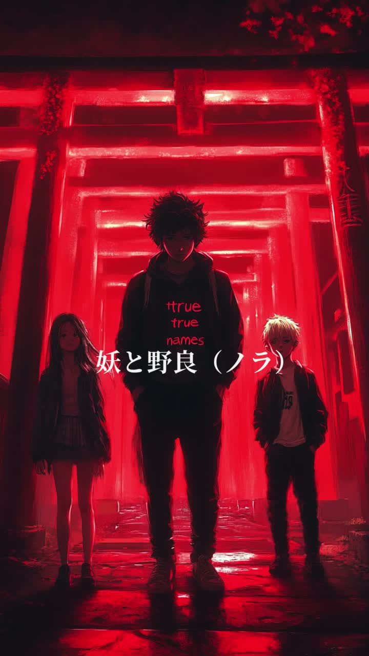 Yokai and the Stray － Burn the True Name artwork