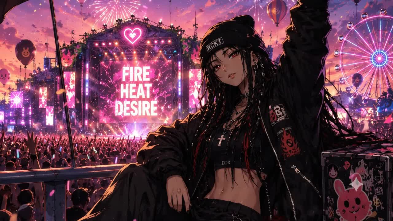 Yuna - Fire. Heat.Desire. (Flip) artwork