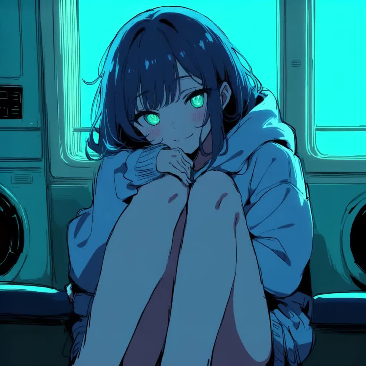 午前2時のコインランドリー artwork