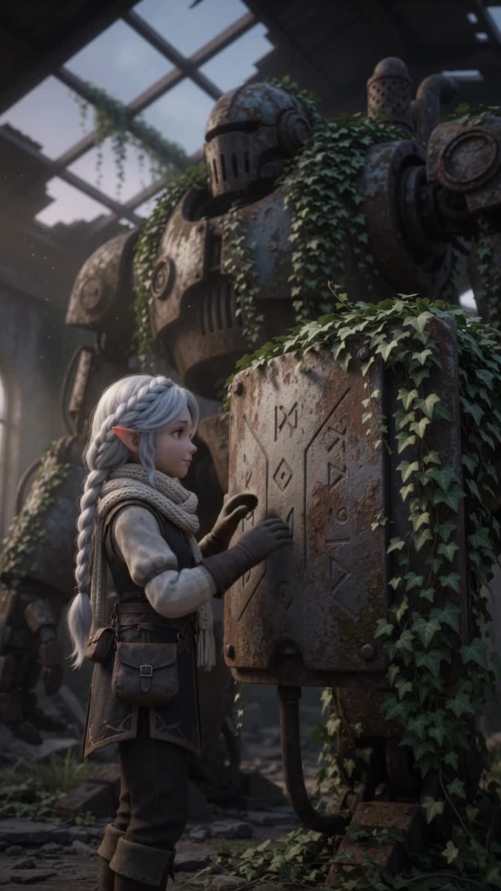 Runes in the Rust artwork