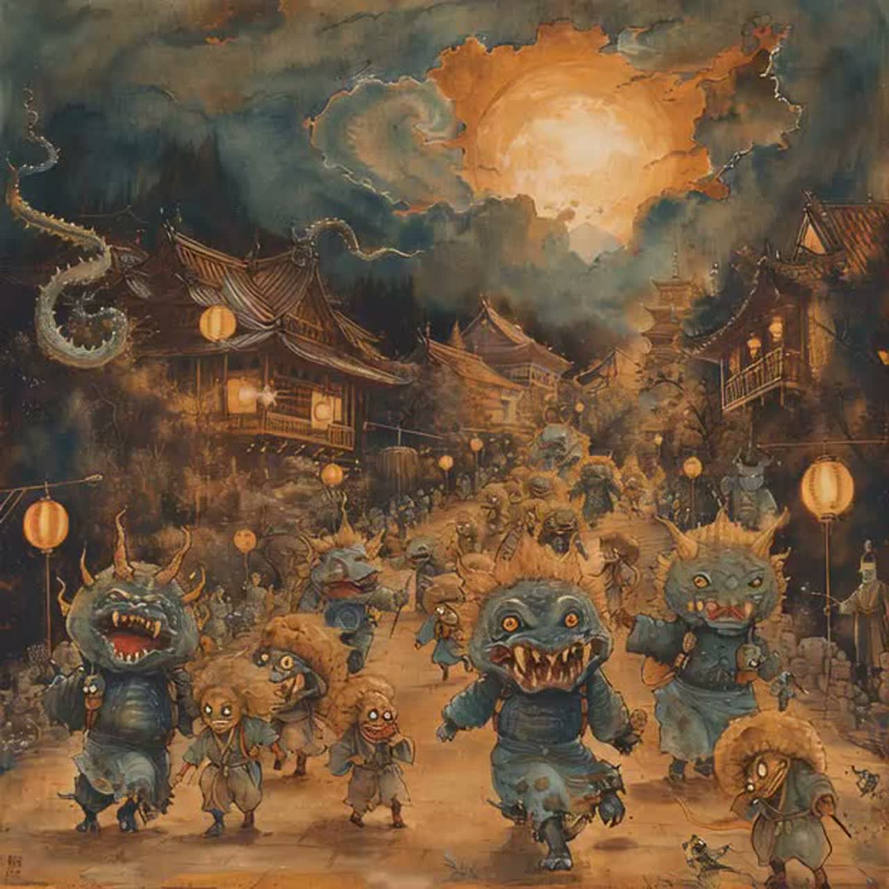 百鬼夜行 artwork