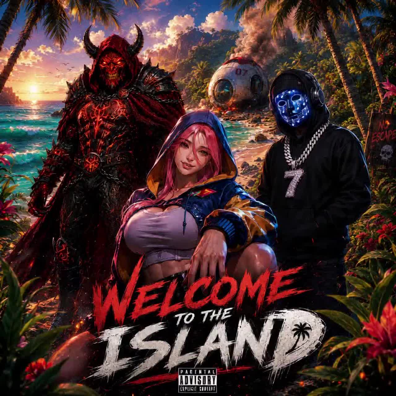 Welcome to the Island (ft. Baingo, Seventh Song) artwork