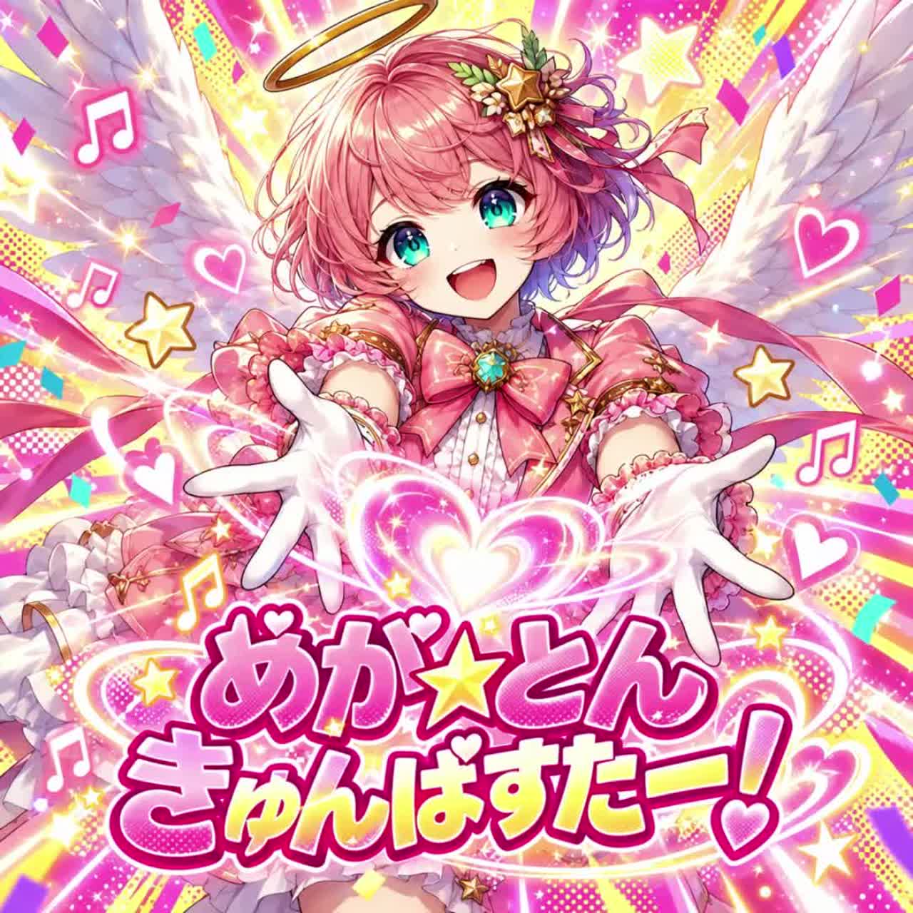 めが☆とん きゅんばすたー！#denpa song artwork