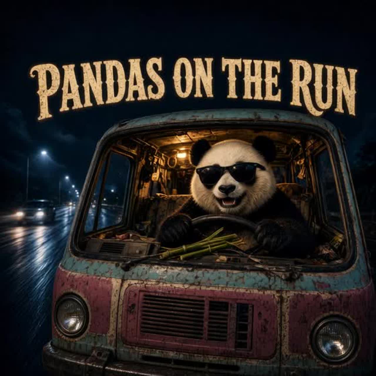 Pandas on the Run [BLUES] artwork