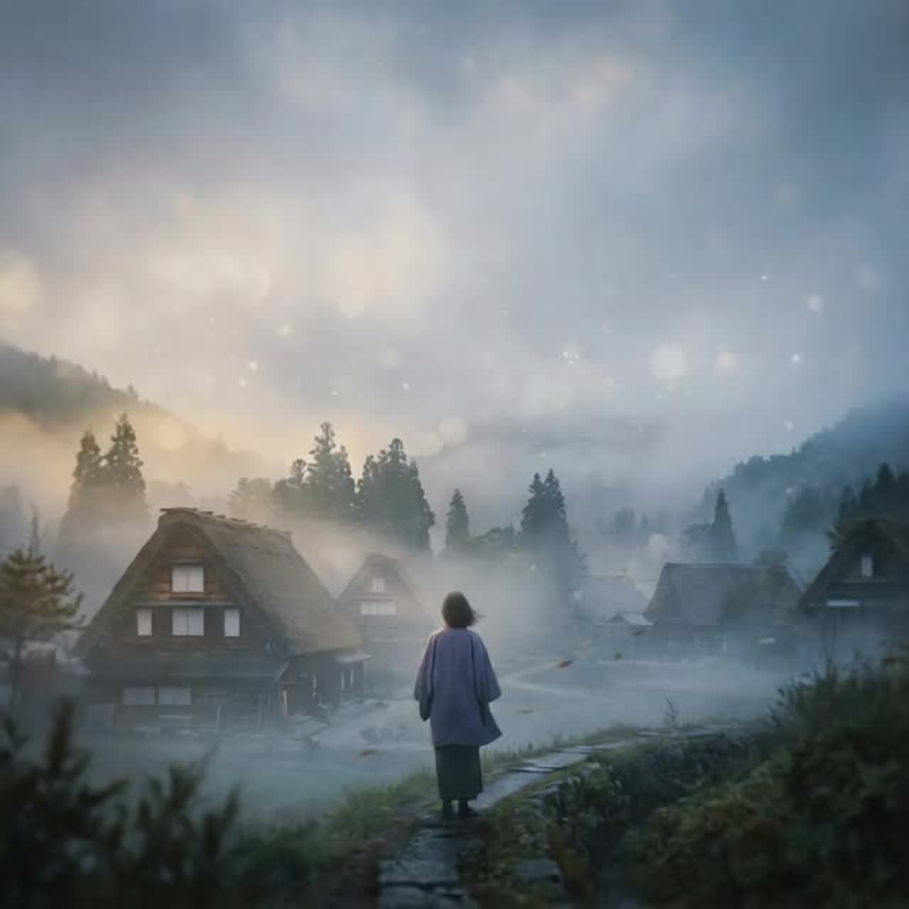 かすみの国で [Japan] (A) artwork