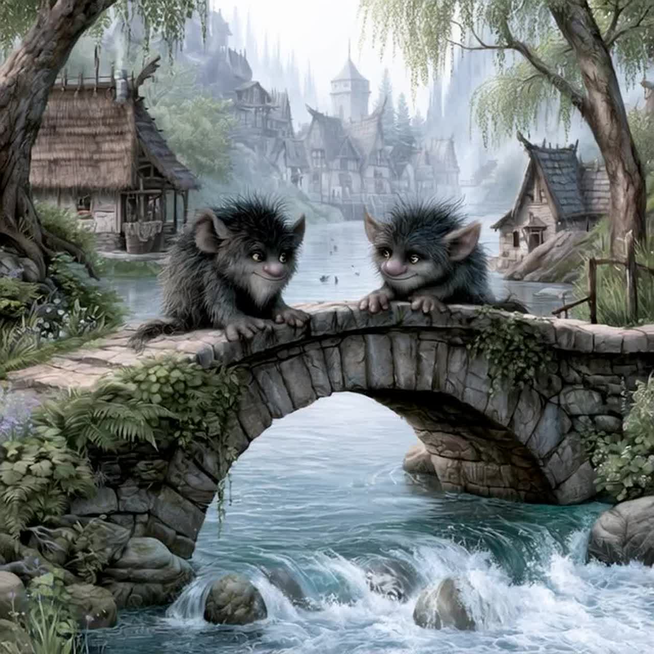 The Bridge and the River artwork