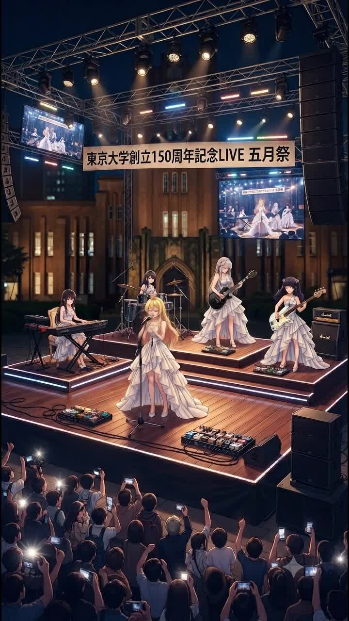 【ネコにゃーシリーズ】🌈わたあめランドのワルツ 東大ライブ ver. #denpa song  その1（にゃんでんかんでんコラボ） artwork
