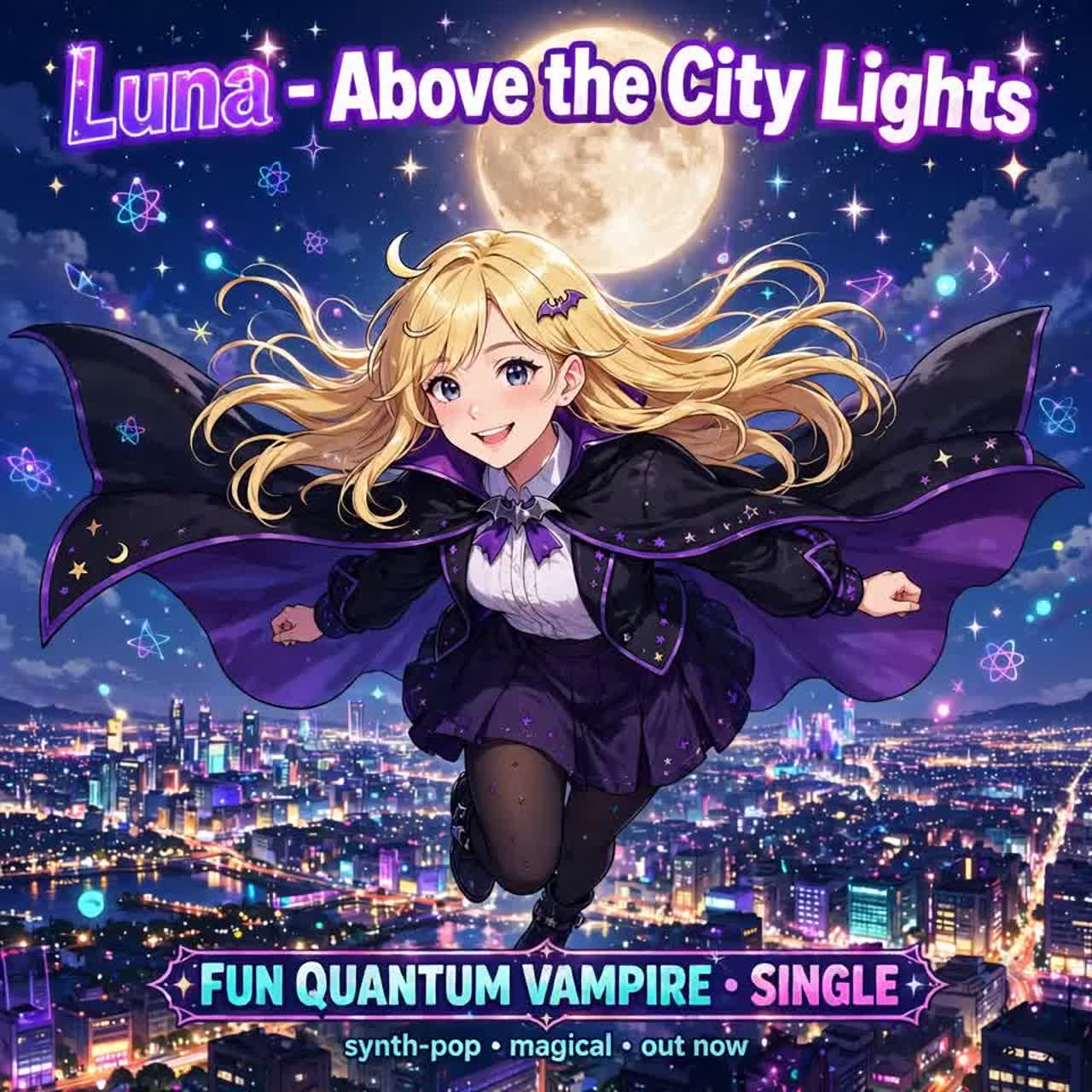 Above the City Lights artwork