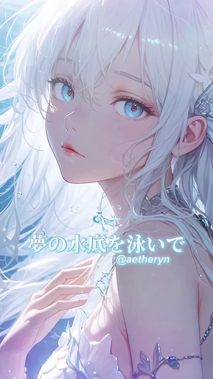 夢の水底を泳いで (Swimming Through the Depths of Dreams) #FTAlt ×大自然之歌× artwork