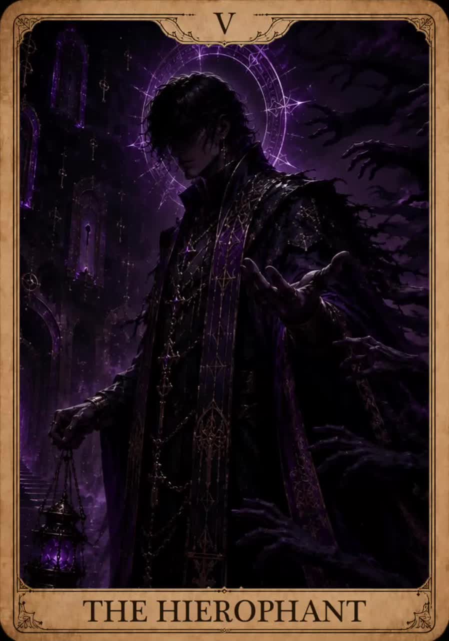 V: The Hierophant – The Stranger artwork