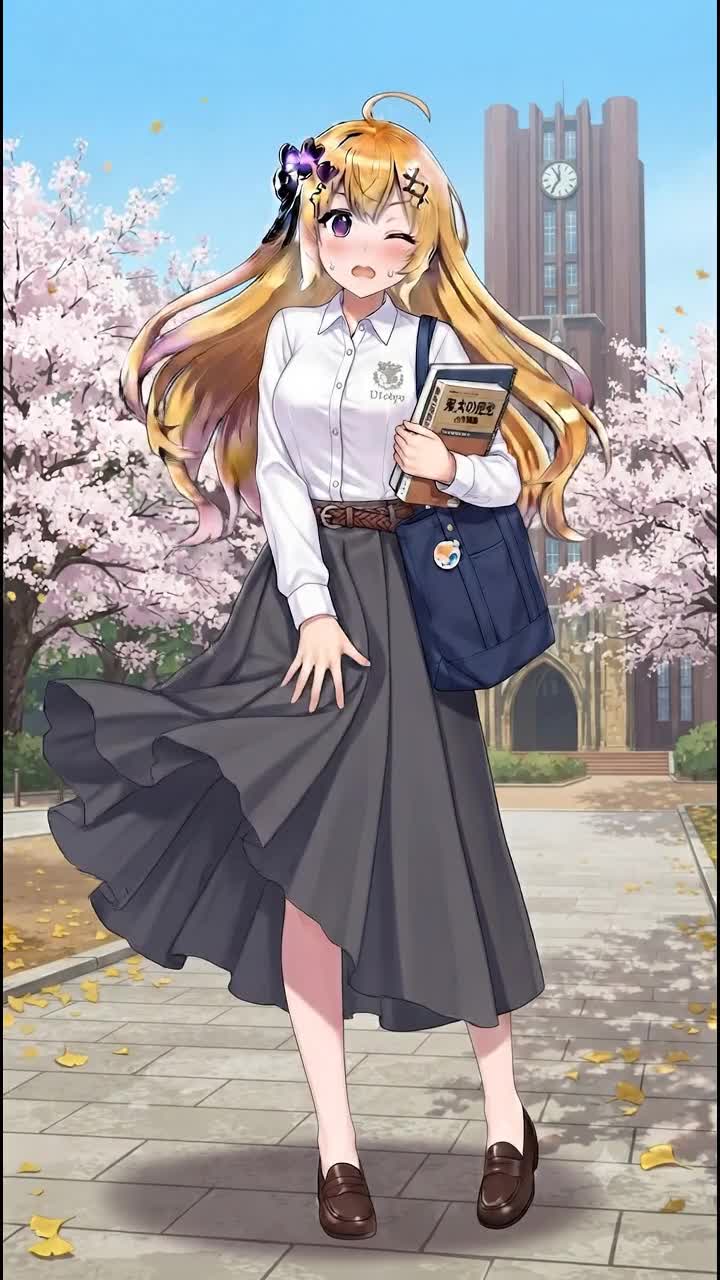 【ネコにゃーシリーズ】未来の花嫁は、うっかり屋さん 〜不滅の縞パン〜 その1 (yy電波ですか？イメージ) artwork