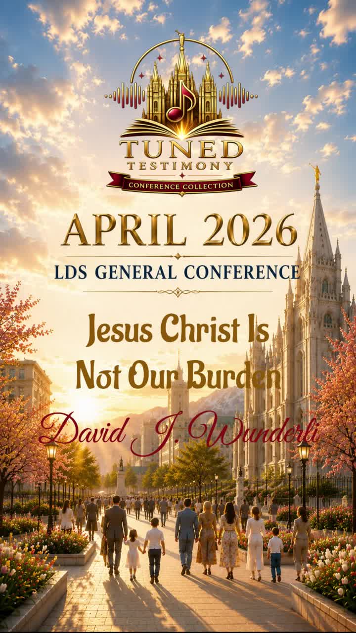Jesus Christ Is Not Our Burden (David J. Wunderli) [Apr 2026] artwork