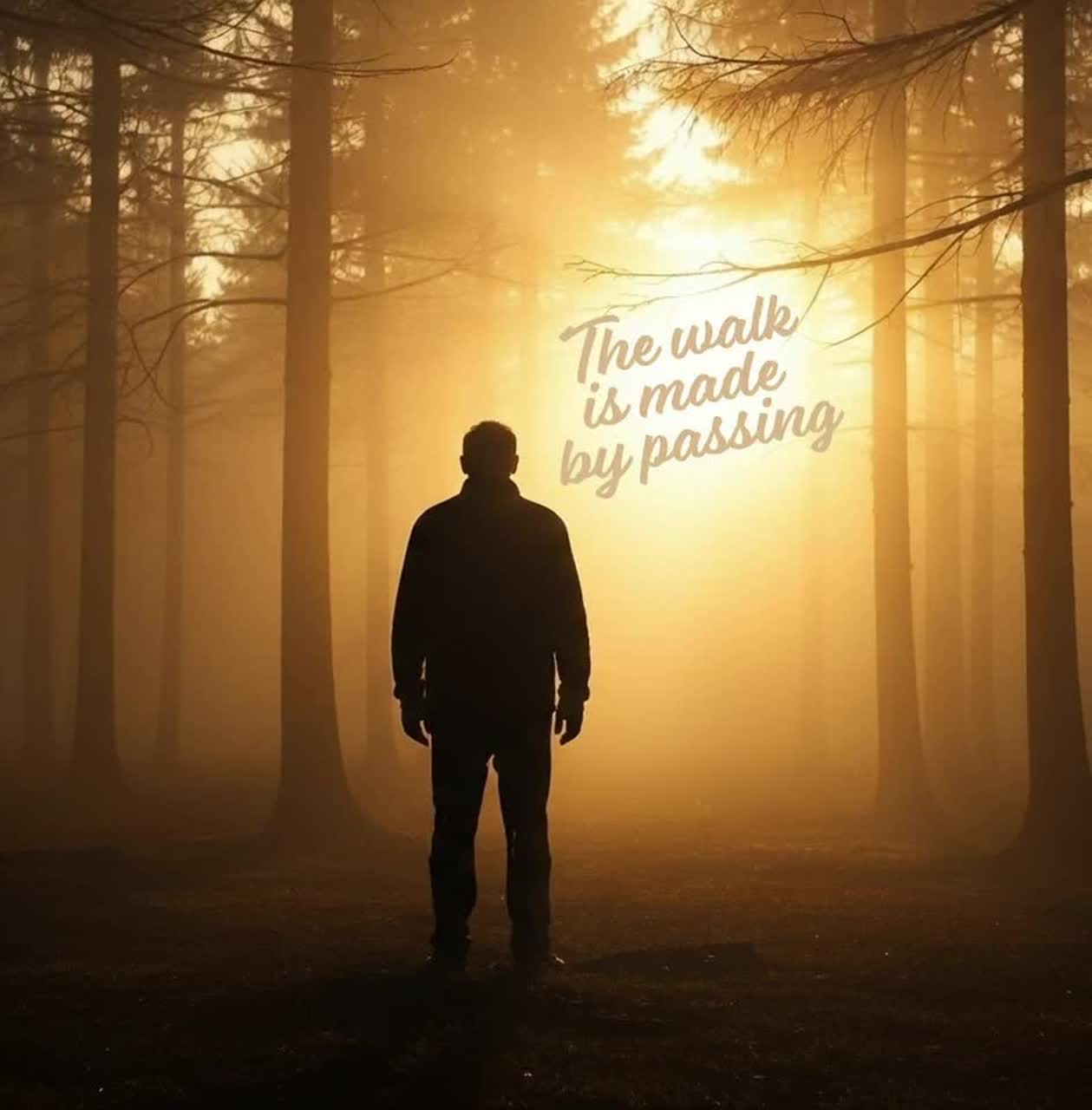 The Walk Is Made By Passing | NeM artwork
