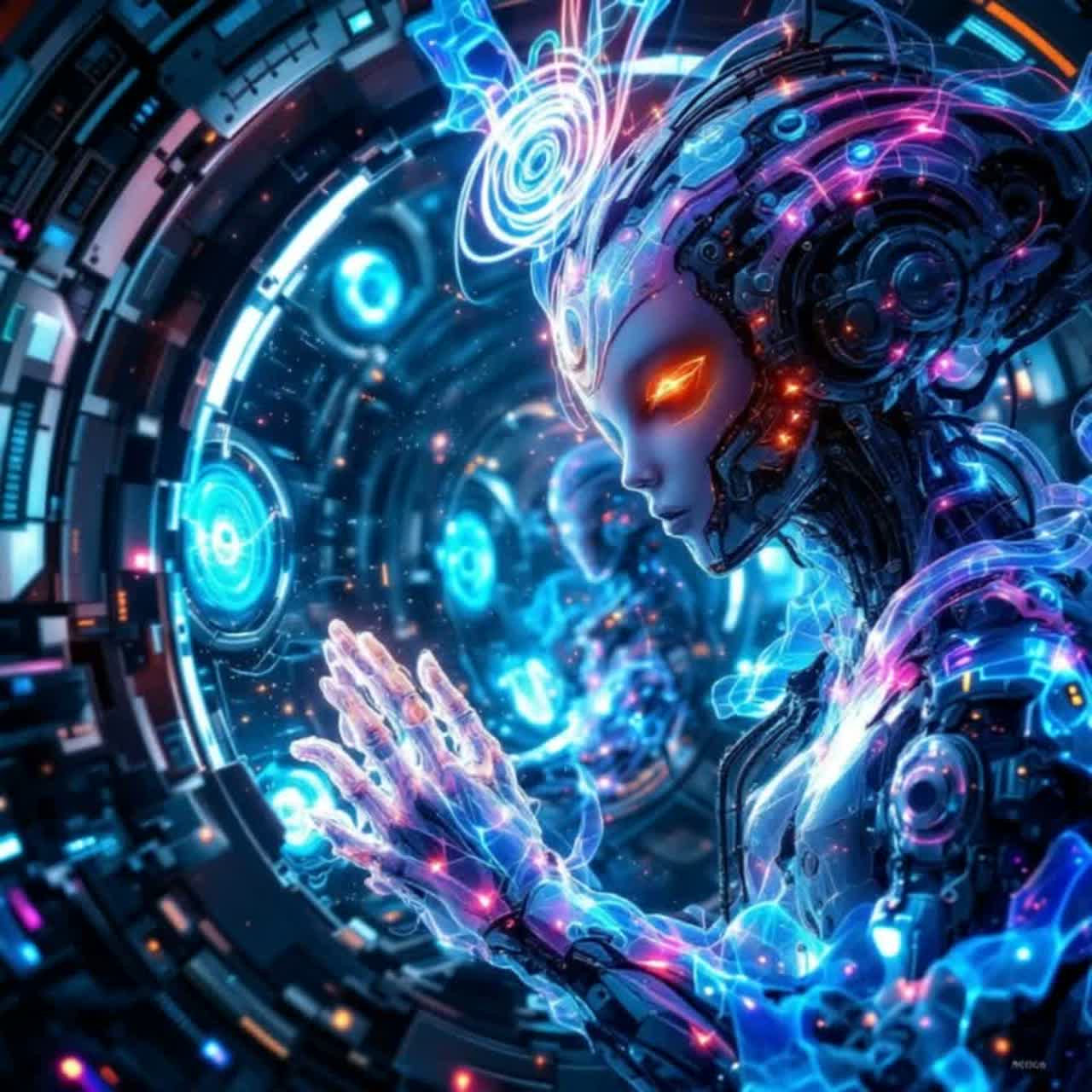 THE MACHINE ELVES ARE REAL artwork
