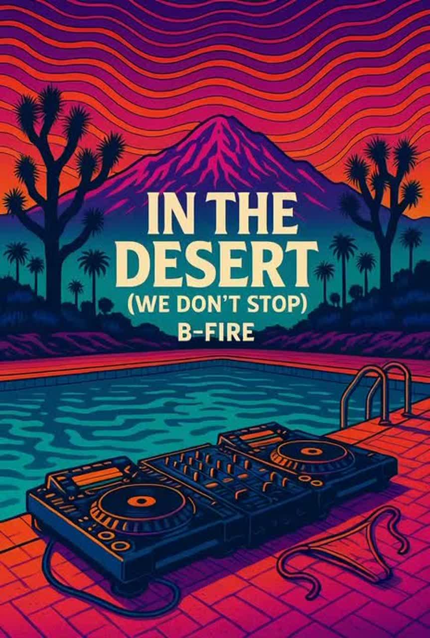 In the Desert (We Don’t Stop) artwork