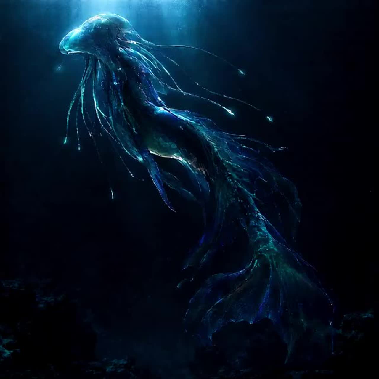 深海の人魚 artwork