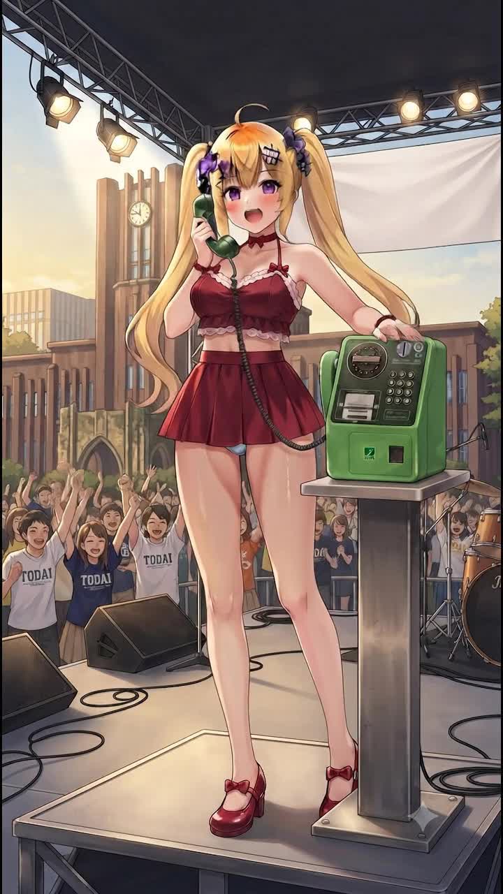 【ネコにゃーシリーズ】もしもしできゅんしちゃう♡ ライブver. その2 #Denpa song（にゃんでんかんでんコラボ） artwork