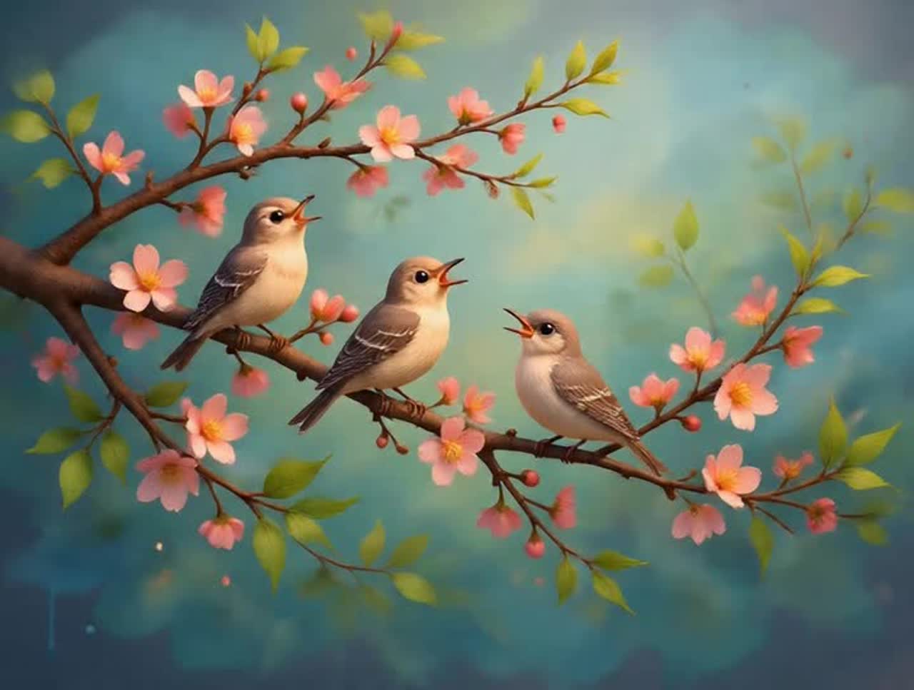Passarinhos … artwork