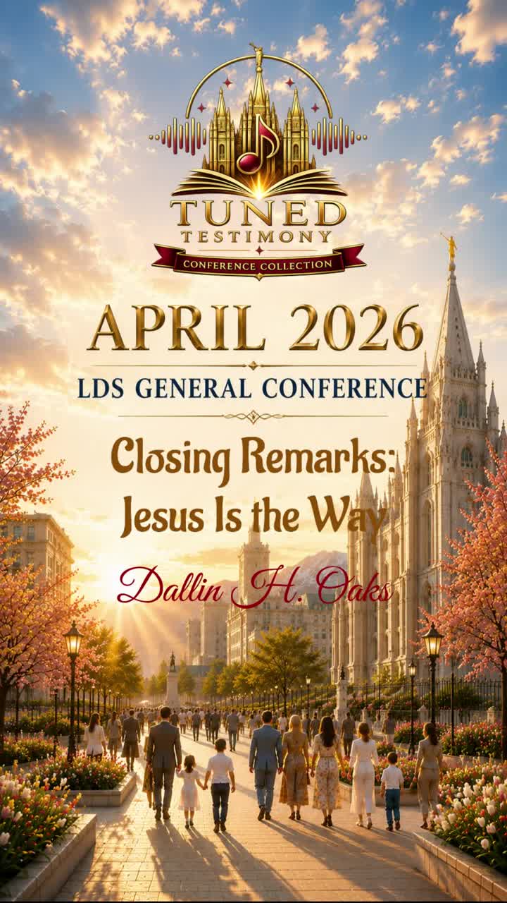 Closing Remarks: Jesus Is the Way (Dallin H. Oaks) [Apr 2026] artwork